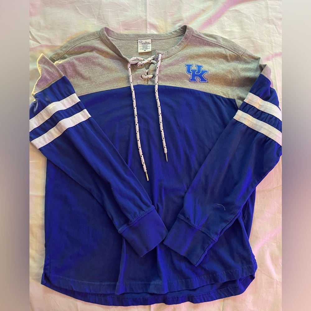 UNIVERSITY OF KENTUCKY LONG SLEEVE WARM SHIRT (PULLOVER) style.